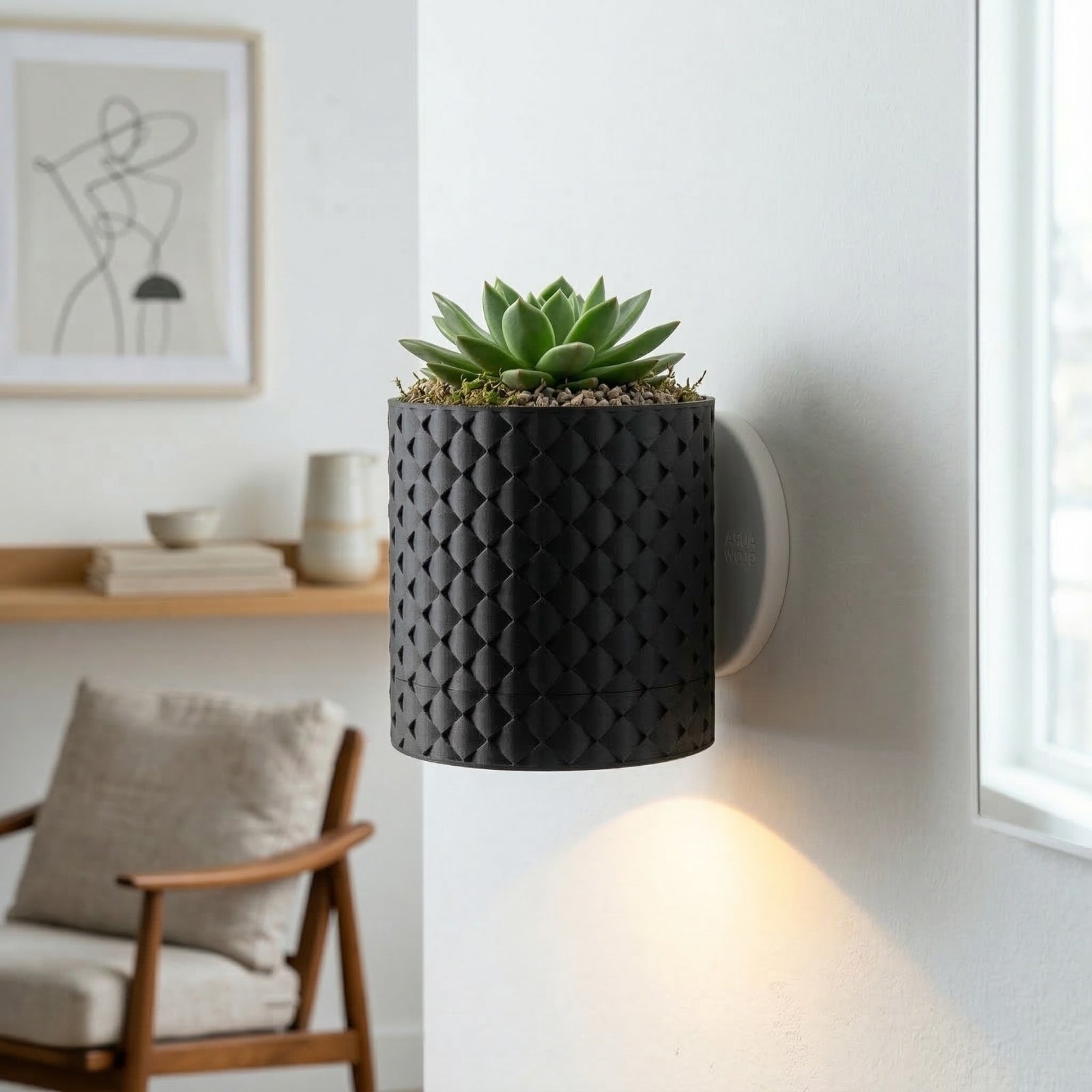 Kit Jardin Vertical c/ Luz LED