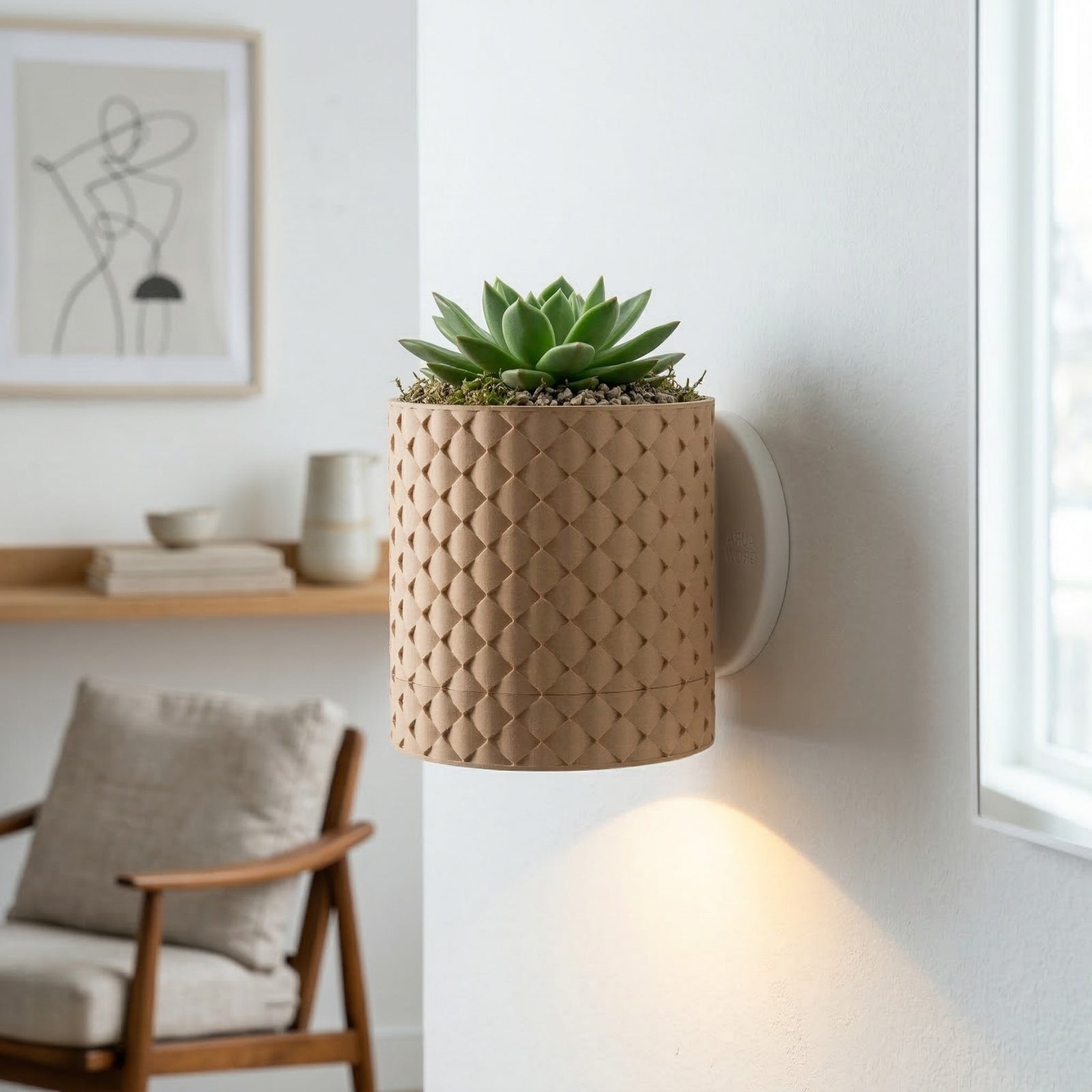Kit Jardin Vertical c/ Luz LED