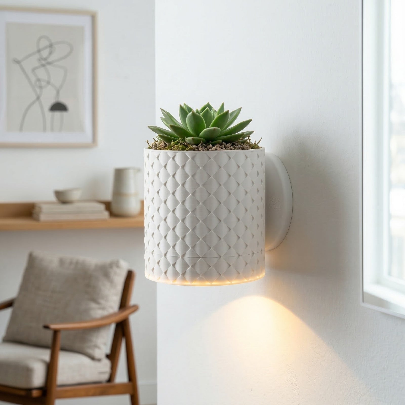 Kit Jardin Vertical c/ Luz LED