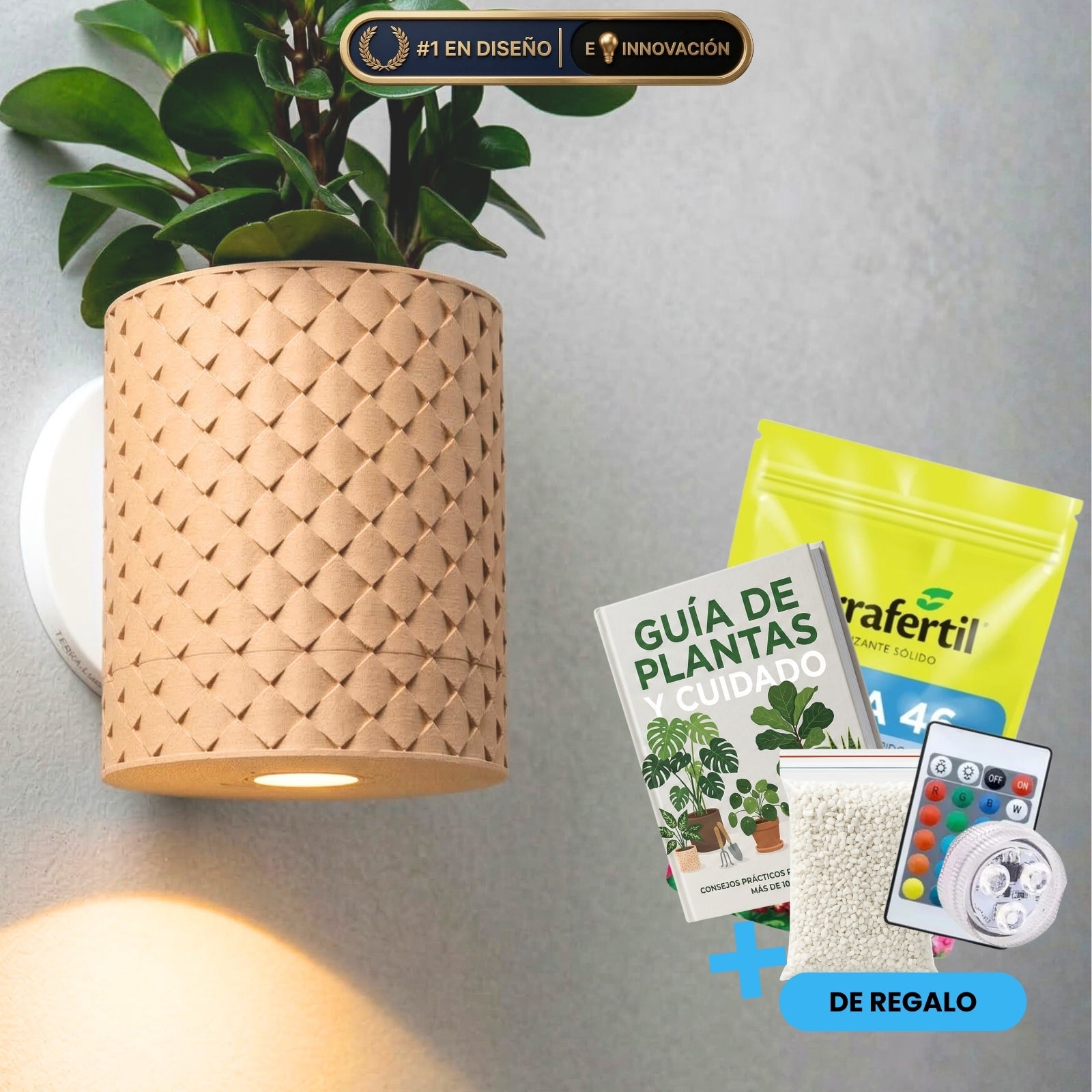 Kit Jardin Vertical c/ Luz LED